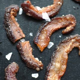 shiitake bacon vegansk