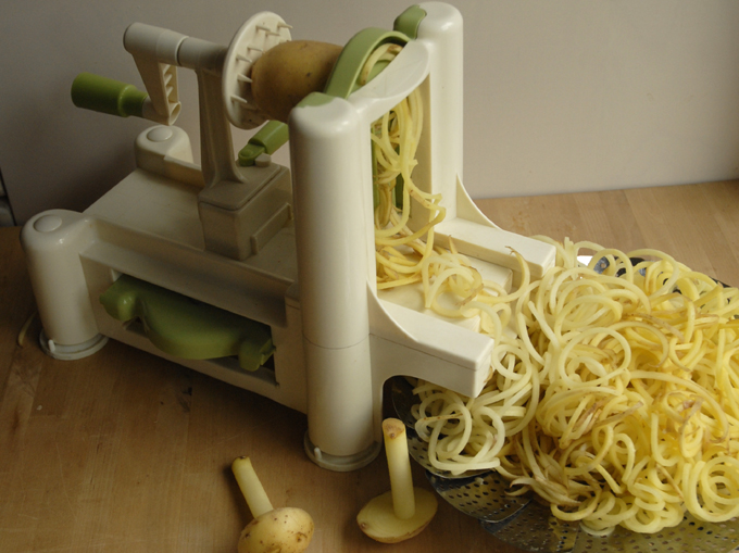 Kartofler spiralizer