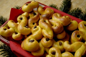 Luciaboller og lussekatte