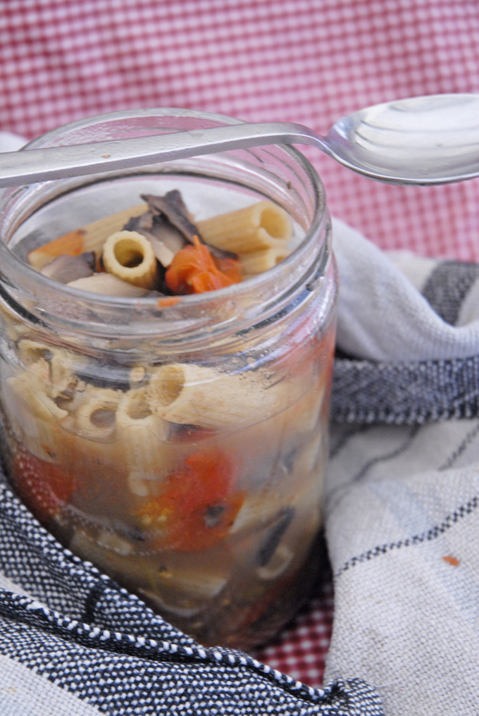 Vegansk one pot pasta 4