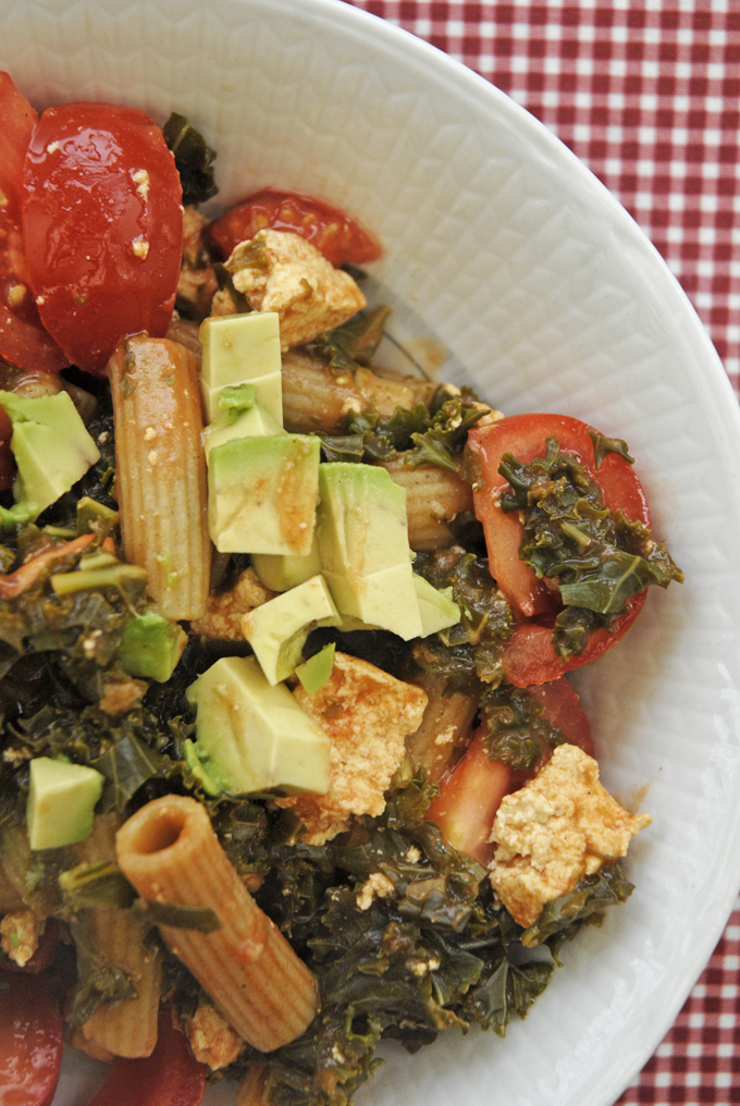 Vegansk one pot pasta