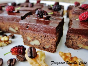 vegansk mokka brownie