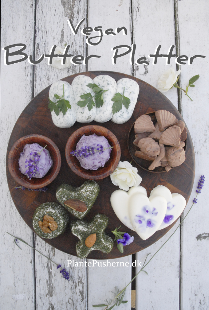 Vegan butter platter