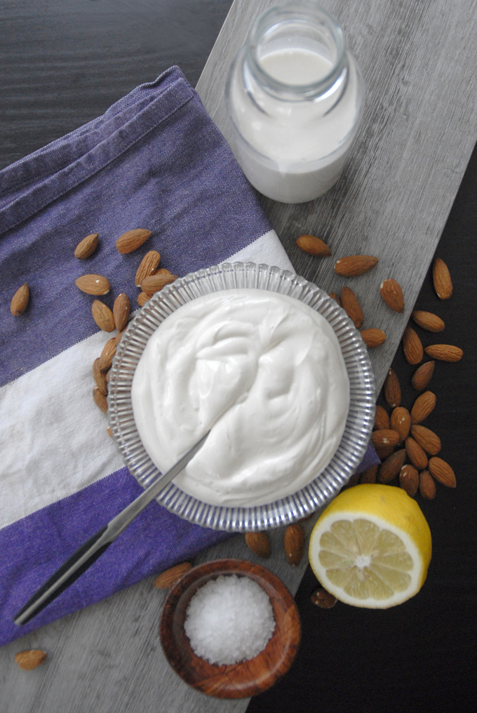 vegan sour cream almond milk