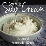soy milk sour cream