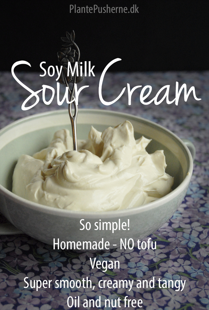 Vegan Tofu Sour Cream Recipe (Dairy Free)