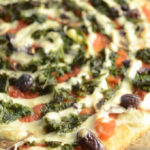 Glutenfri vegansk pizza
