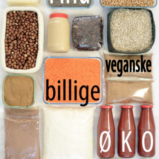 billig vegansk mad